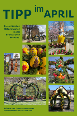 Tipp des Monats  April 2024 - Osterbrunnen