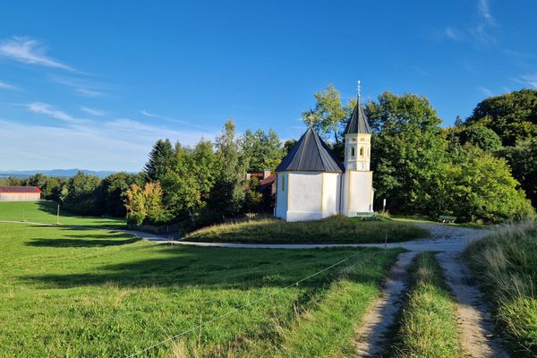 Blick auf Sankt Michael Kapelle