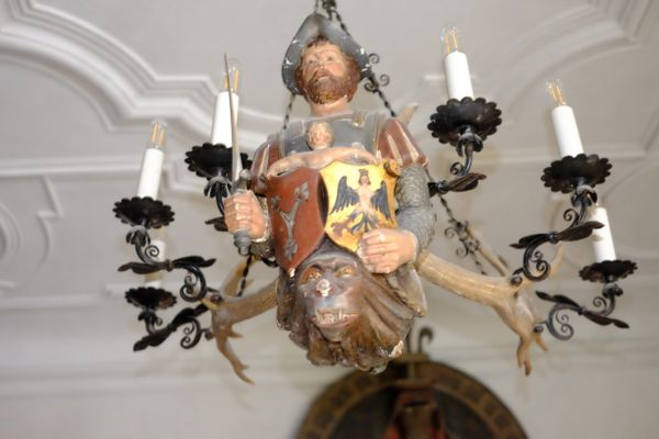 Leuchter in Burg Grünsberg
