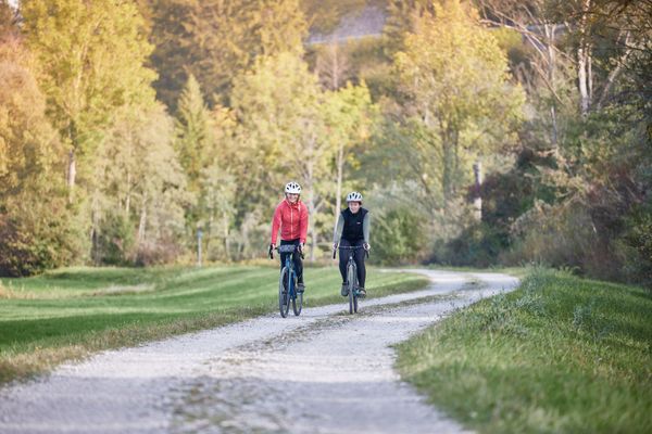 Gravelbiken Pfaffenwinkel herbstliche Schotterwege