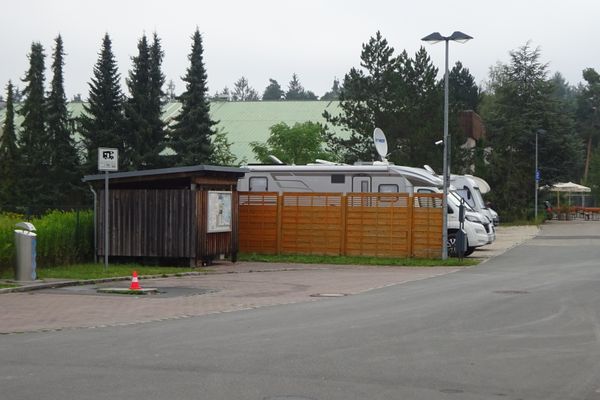 Wohnmobilstellplatz Feucht mit Ver- und Entsorgungsstation