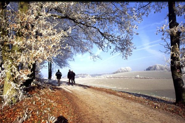 Wandern im Schnee