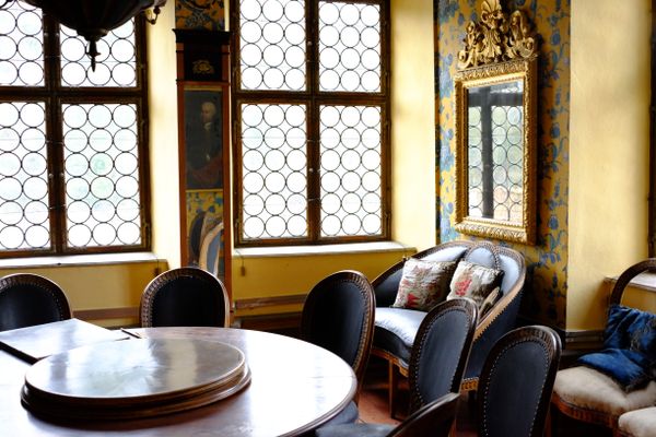 Speisezimmer in Burg Grünsberg
