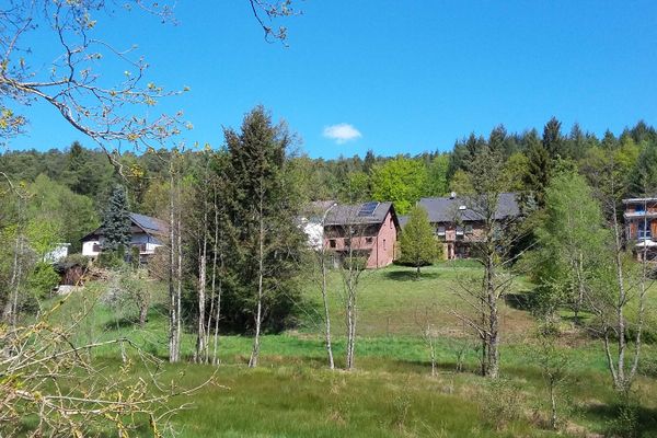 Blick aus Haus