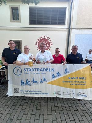 Die Bürgermeister von Litzendorf und Memmelsdorf