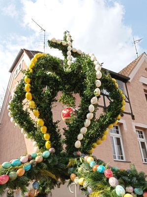 Osterbrunnen in Hetzles