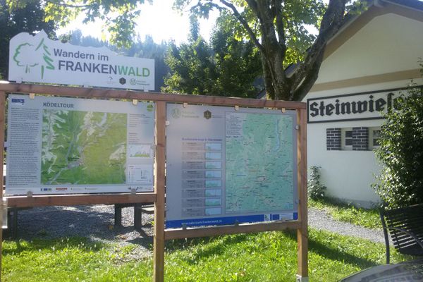 Ausgangspunkt FrankenwaldSteigla Ködeltour 2