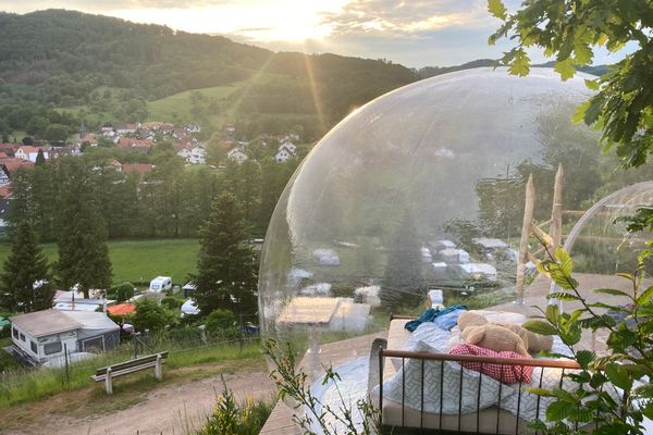 Bubbletent "SchlierBubble" | Terassencaming Schlierbach