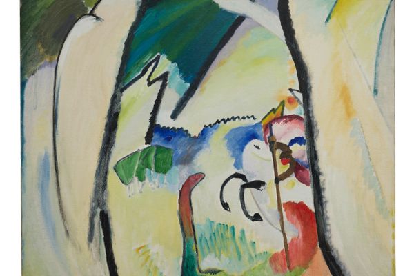 Wassily Kandinsky, St. Georg, 1910