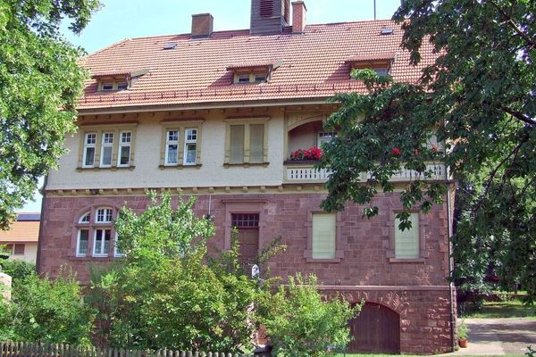 Historisches Gebäude im Waldbrunner Ortsteil Mülben