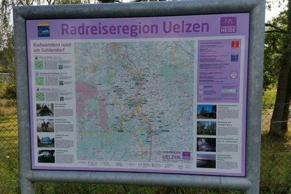Infotafel in Suhlendorf