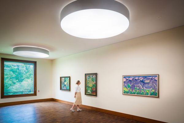 Franz Marc Museum in Kochel, Ausstellungsraum