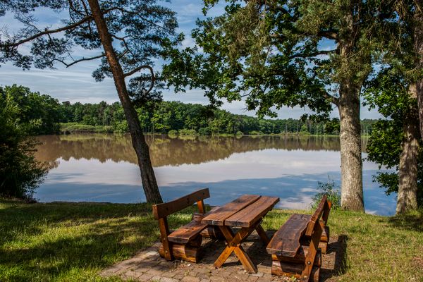 Rastplatz am See
