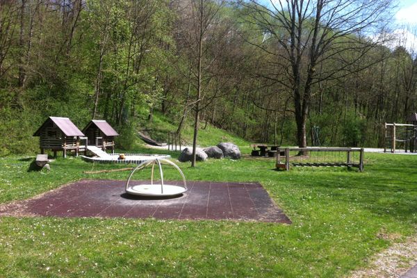Spielplatz am Abstieg
