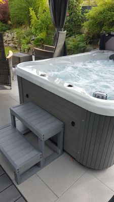 Whirlpool im Sommer