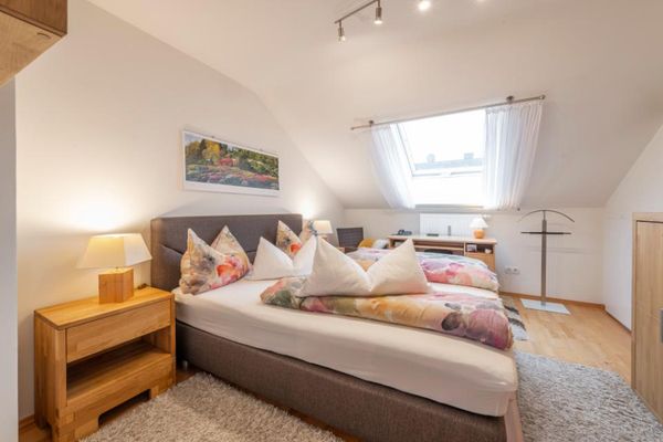 Ferienwohnung Haus Jaegersburg Schlafzimmer 2