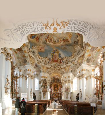 Wieskirche - Wallfahrtskirche zum Gegeißelten Heiland auf der Wies