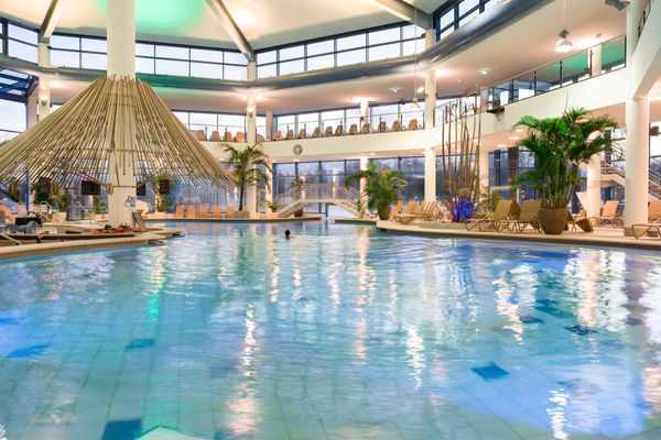 Auf dem Foto ist das Siebenquell GesundZeitResort in Weißenstadt abgebildet.
