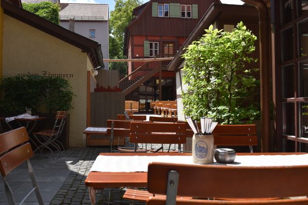Dinkelsbühl Hezelhof - Biergarten