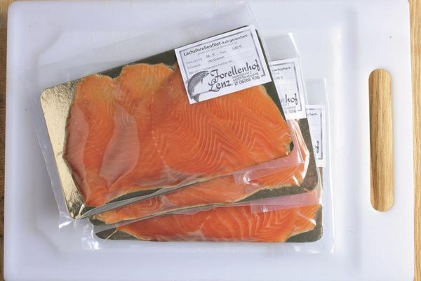 Abgepackter Fisch