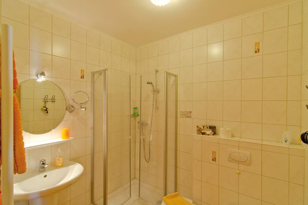 Badezimmer eines Gästezimmers