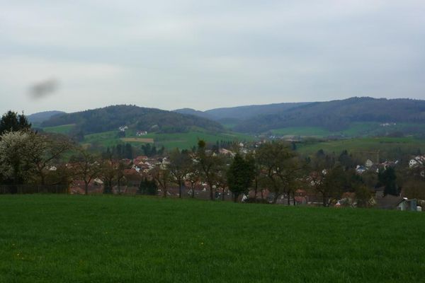 Blick auf Fränkisch-Crumbach