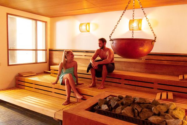 Sauna Innenansicht