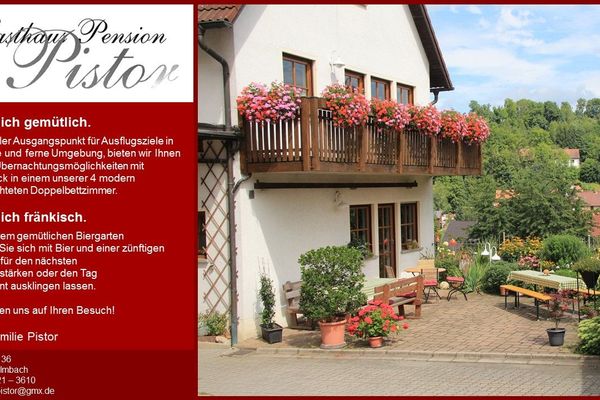 Gasthaus-Pension Pistor; Außen