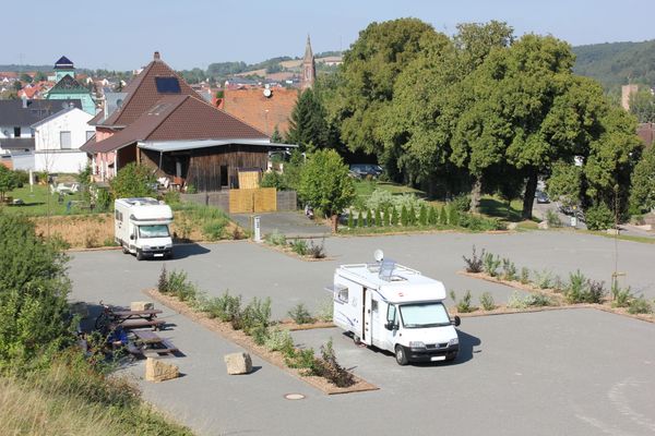 Wohnmobilstellplatz Hardheim "Am alten Bahnhof"