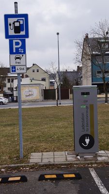 E-Tankstelle - Schillerstraße 24