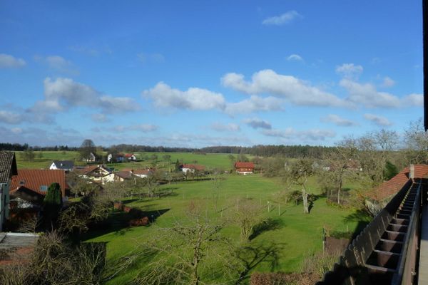 Blick nach  Hesselbach