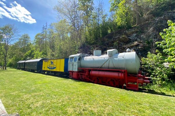 Stillgelegte Eisenbahn im Höllental