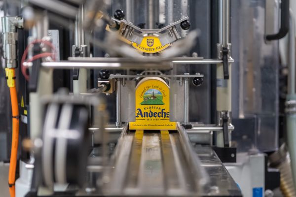 In der Klosterbrauerei Andechs.