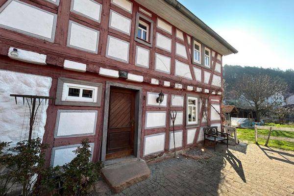 Bergfohlenhof - Eingang Altes Bauernhaus