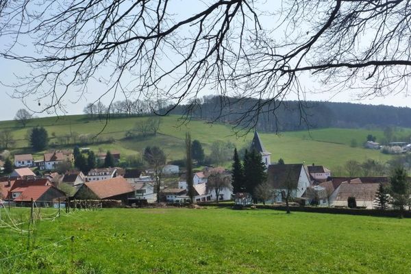 Blick auf Ober-Mossau