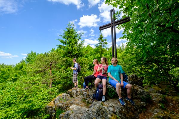 Leitenberg-Wanderung - Abstecher auf den Kreuzberg
