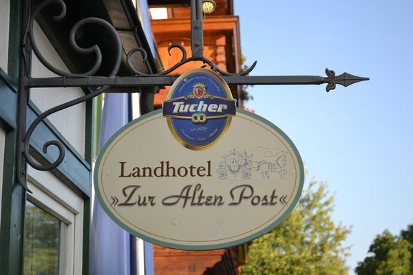 Landhotel Hipp Restaurant Schild