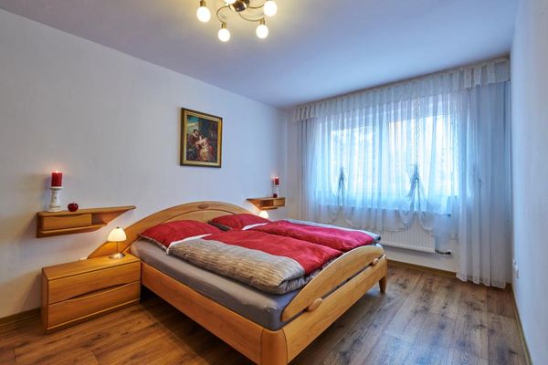 Ferienwohnung Geisbergblick Schlafzimmer