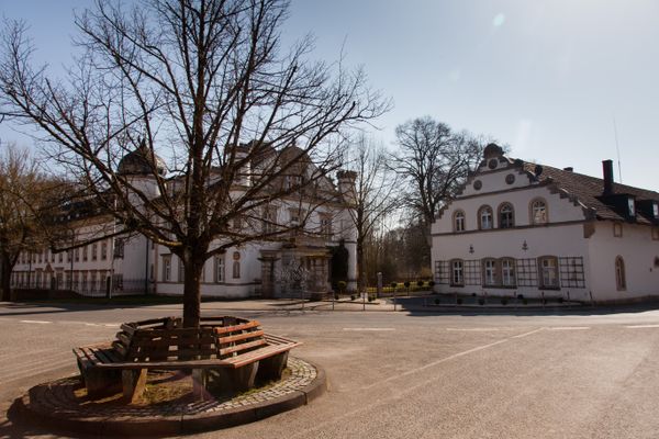 Schloss Ditterswind am Dorfplatz