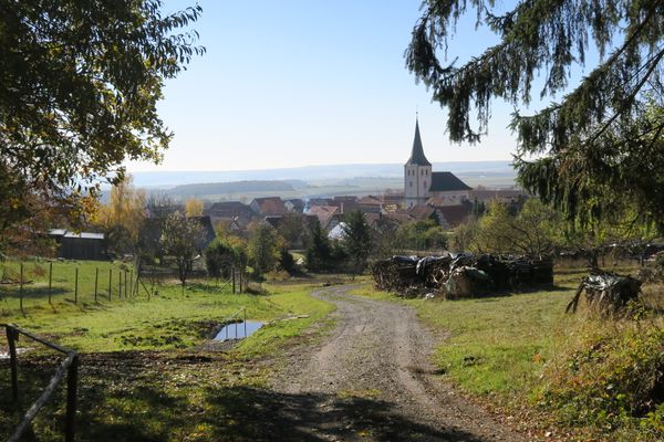 Blick von der Nassachquelle