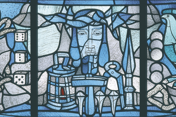 Hinterglasmalerei von Heinrich Campendonk