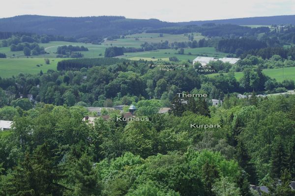 Ferienwohnung Heger Bad Steben, Übersicht