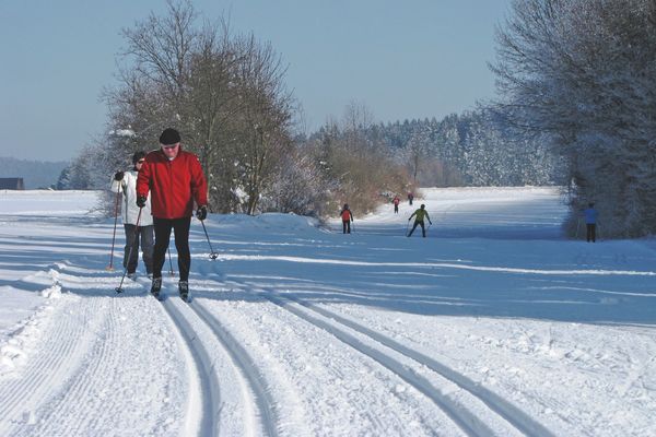 Wintersport am Walberngrüner Gletscher