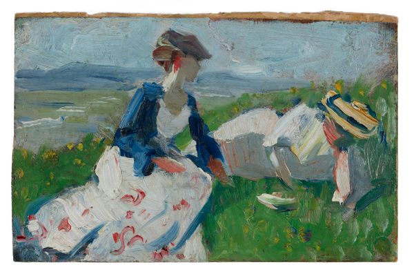 Franz Marc, Zwei Frauen am Berg, 1906