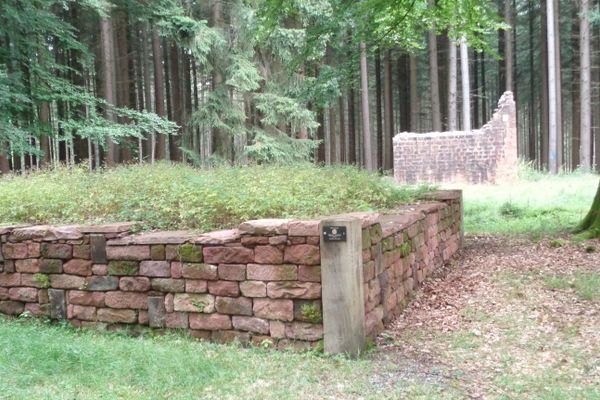 Überreste des Odenwald-Limes