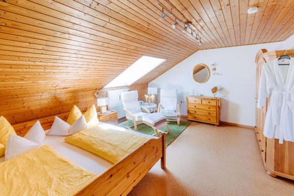 Ferienwohnung Haus Jaegersburg Schlafzimmer 1