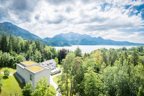 Franz Marc Museum in Kochel am See mit Museumspark