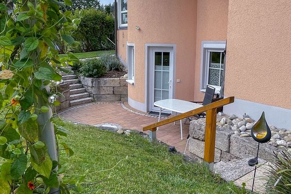 Ferienwohnung Brütting - Terrasse