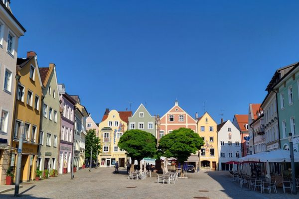 Marienplatz im Sommer