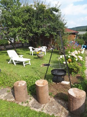 Ferienhaus Carmen - Garten